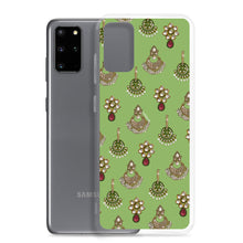 Load image into Gallery viewer, Desi Earrings Green Phone Case: Samsung