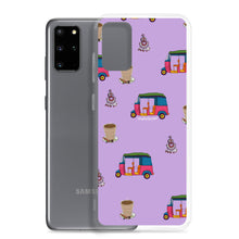Load image into Gallery viewer, Auto, Earrings, and Chai Purple Phone Case: Samsung