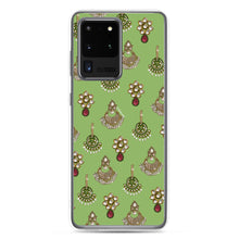 Load image into Gallery viewer, Desi Earrings Green Phone Case: Samsung
