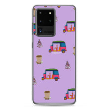 Load image into Gallery viewer, Auto, Earrings, and Chai Purple Phone Case: Samsung