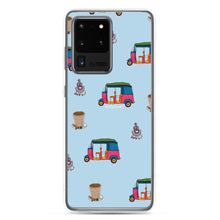 Load image into Gallery viewer, Auto, Earrings, and Chai Blue Phone Case: Samsung