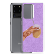 Load image into Gallery viewer, Iced Coffee Mendhi Hands Phone Case: Samsung