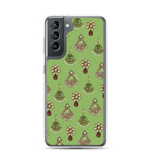 Load image into Gallery viewer, Desi Earrings Green Phone Case: Samsung