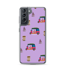 Load image into Gallery viewer, Auto, Earrings, and Chai Purple Phone Case: Samsung