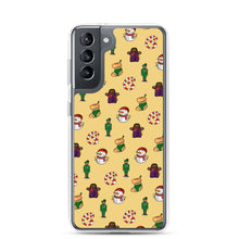 Load image into Gallery viewer, Desi Christmas Elements Yellow Samsung Case