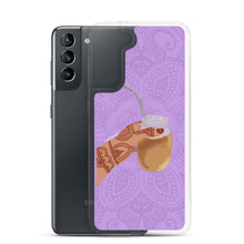 Load image into Gallery viewer, Iced Coffee Mendhi Hands Phone Case: Samsung