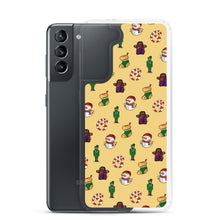 Load image into Gallery viewer, Desi Christmas Elements Yellow Samsung Case