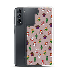Load image into Gallery viewer, Desi Christmas Elements Gray Samsung Case
