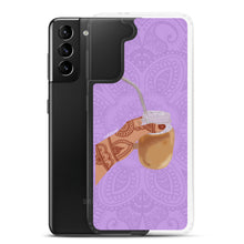 Load image into Gallery viewer, Iced Coffee Mendhi Hands Phone Case: Samsung
