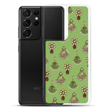 Load image into Gallery viewer, Desi Earrings Green Phone Case: Samsung