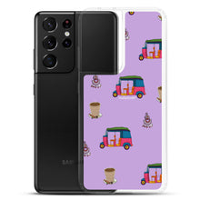 Load image into Gallery viewer, Auto, Earrings, and Chai Purple Phone Case: Samsung