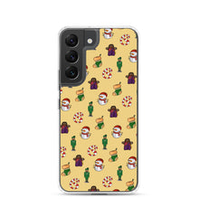 Load image into Gallery viewer, Desi Christmas Elements Yellow Samsung Case