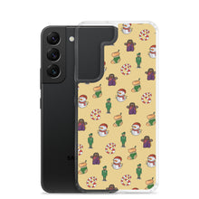 Load image into Gallery viewer, Desi Christmas Elements Yellow Samsung Case