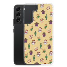 Load image into Gallery viewer, Desi Christmas Elements Yellow Samsung Case