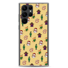 Load image into Gallery viewer, Desi Christmas Elements Yellow Samsung Case
