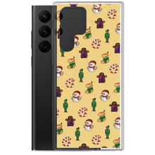 Load image into Gallery viewer, Desi Christmas Elements Yellow Samsung Case