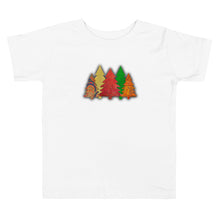 Load image into Gallery viewer, Toddler Christmas Fabric T-shirt