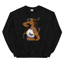 Load image into Gallery viewer, Butterflies and Body Positive Sweatshirt