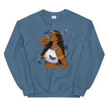 Load image into Gallery viewer, Butterflies and Body Positive Sweatshirt