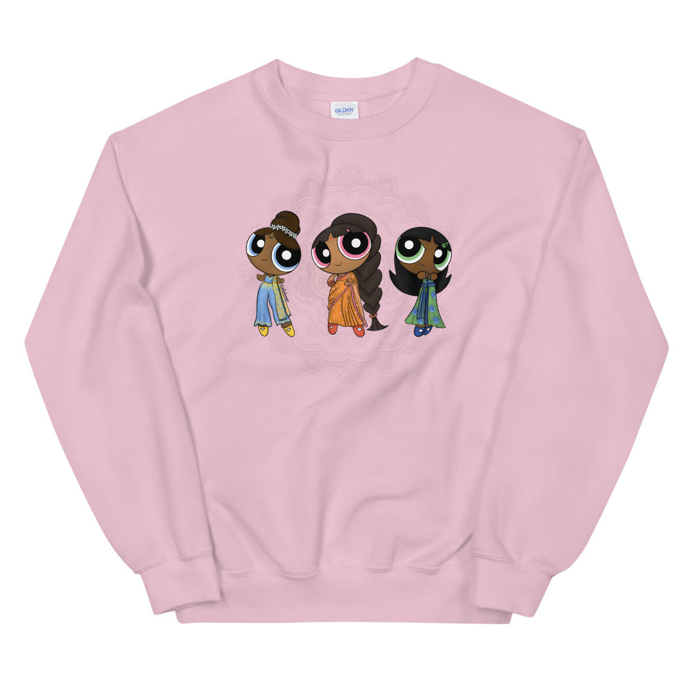 Powerpuff Sweatshirt Desi Powerpuff Girls Sweatshirt