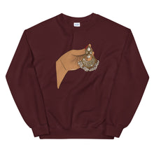 Load image into Gallery viewer, Large Desi Gold Earring Sweatshirt