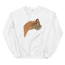 Load image into Gallery viewer, Large Desi Gold Earring Sweatshirt