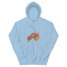 Load image into Gallery viewer, Iced Coffee Mendhi Hands Hoodie