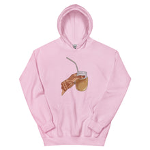 Load image into Gallery viewer, Iced Coffee Mendhi Hands Hoodie