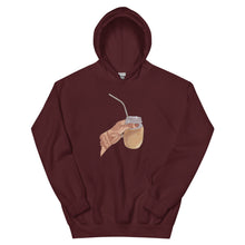Load image into Gallery viewer, Iced Coffee Mendhi Hands Hoodie