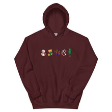 Load image into Gallery viewer, Desi Christmas Elements Hoodie