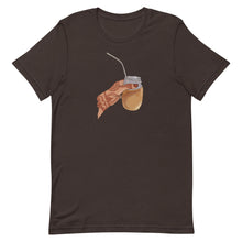 Load image into Gallery viewer, Iced Coffee Mendhi Hands T-Shirt