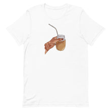 Load image into Gallery viewer, Iced Coffee Mendhi Hands T-Shirt