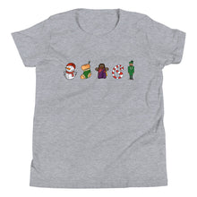 Load image into Gallery viewer, Youth Desi Christmas Elements T-Shirt