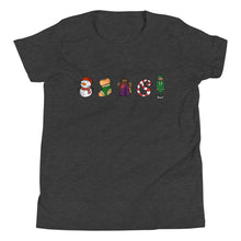 Load image into Gallery viewer, Youth Desi Christmas Elements T-Shirt