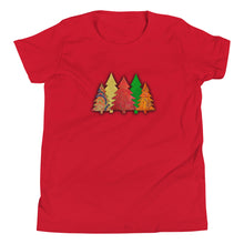 Load image into Gallery viewer, Youth Christmas Fabric T-Shirt
