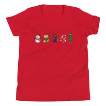 Load image into Gallery viewer, Youth Desi Christmas Elements T-Shirt