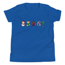 Load image into Gallery viewer, Youth Desi Christmas Elements T-Shirt