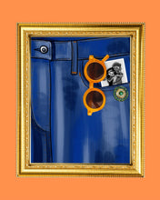 Load image into Gallery viewer, Upcycle and Create- Denim Frame Art: May 3 NYC
