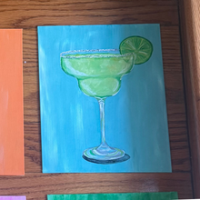 Load image into Gallery viewer, Lime Margarita Painting
