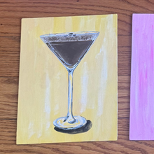 Load image into Gallery viewer, Espresso Martini Painting
