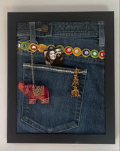 Load image into Gallery viewer, Upcycle and Create- Denim Frame Art: May 3 NYC
