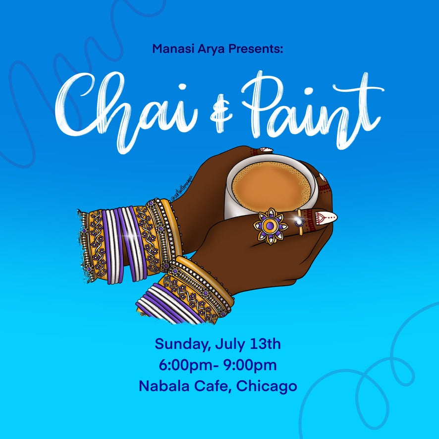 Chai and Paint: July 13 Chicago