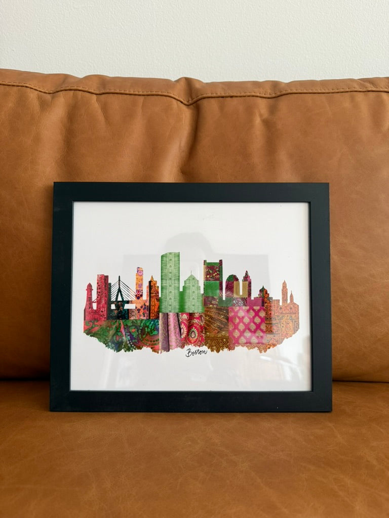 Boston Print in Frame