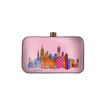 Load image into Gallery viewer, PRESALE: NYC Fabric Skyline Clutch
