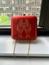 Load image into Gallery viewer, PRESALE: Mehndi Hands Clutch
