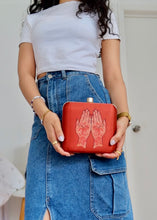 Load image into Gallery viewer, PRESALE: Mehndi Hands Clutch
