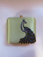 Load image into Gallery viewer, Beaded Peacock Clutch
