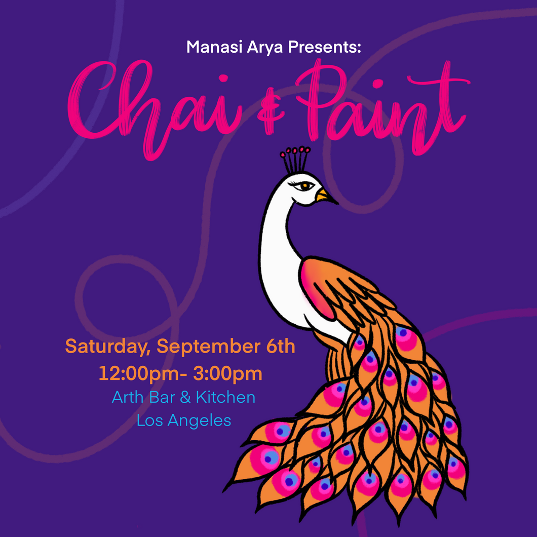 Chai and Paint: September 6 LA