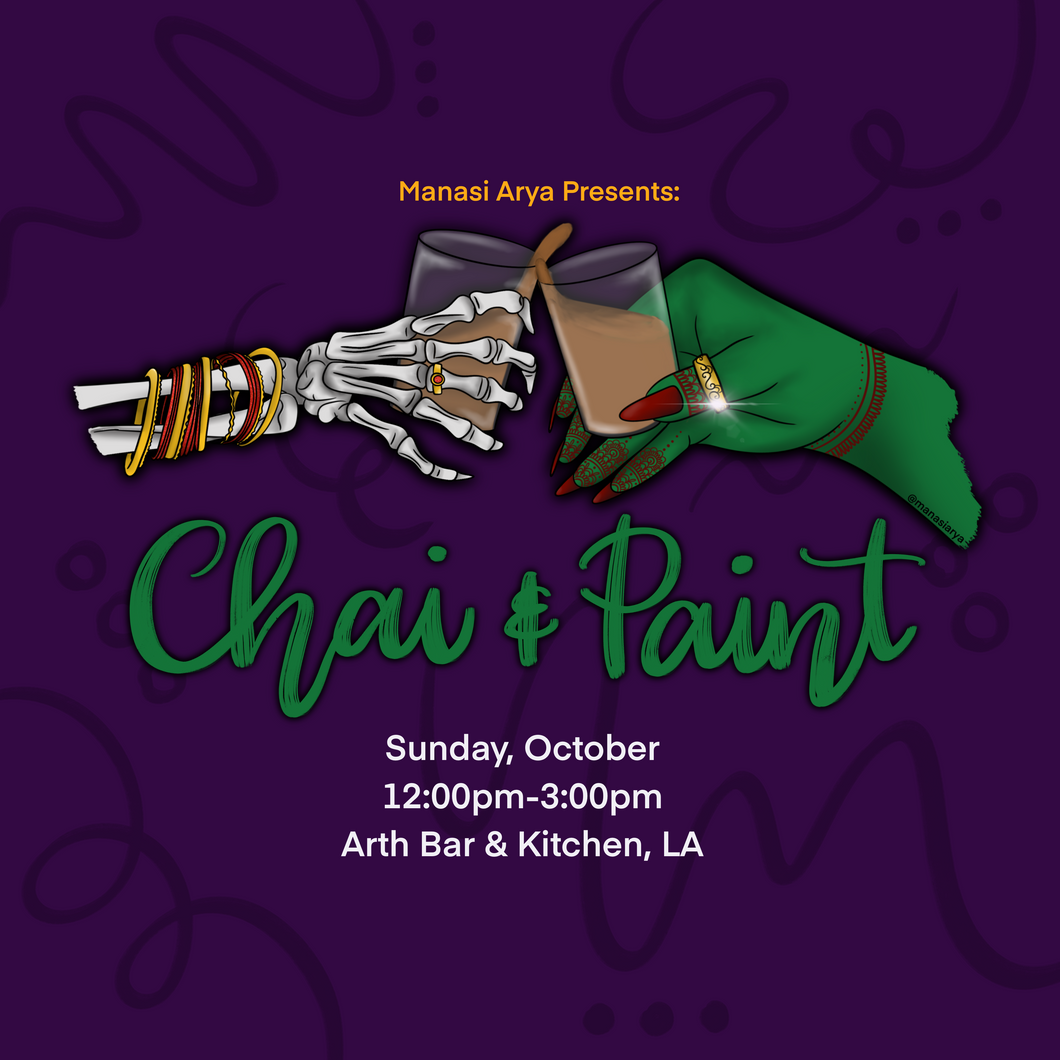 Chai and Paint: October 26 LA