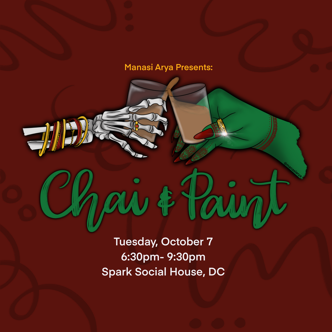 Chai and Paint: October 7 DC